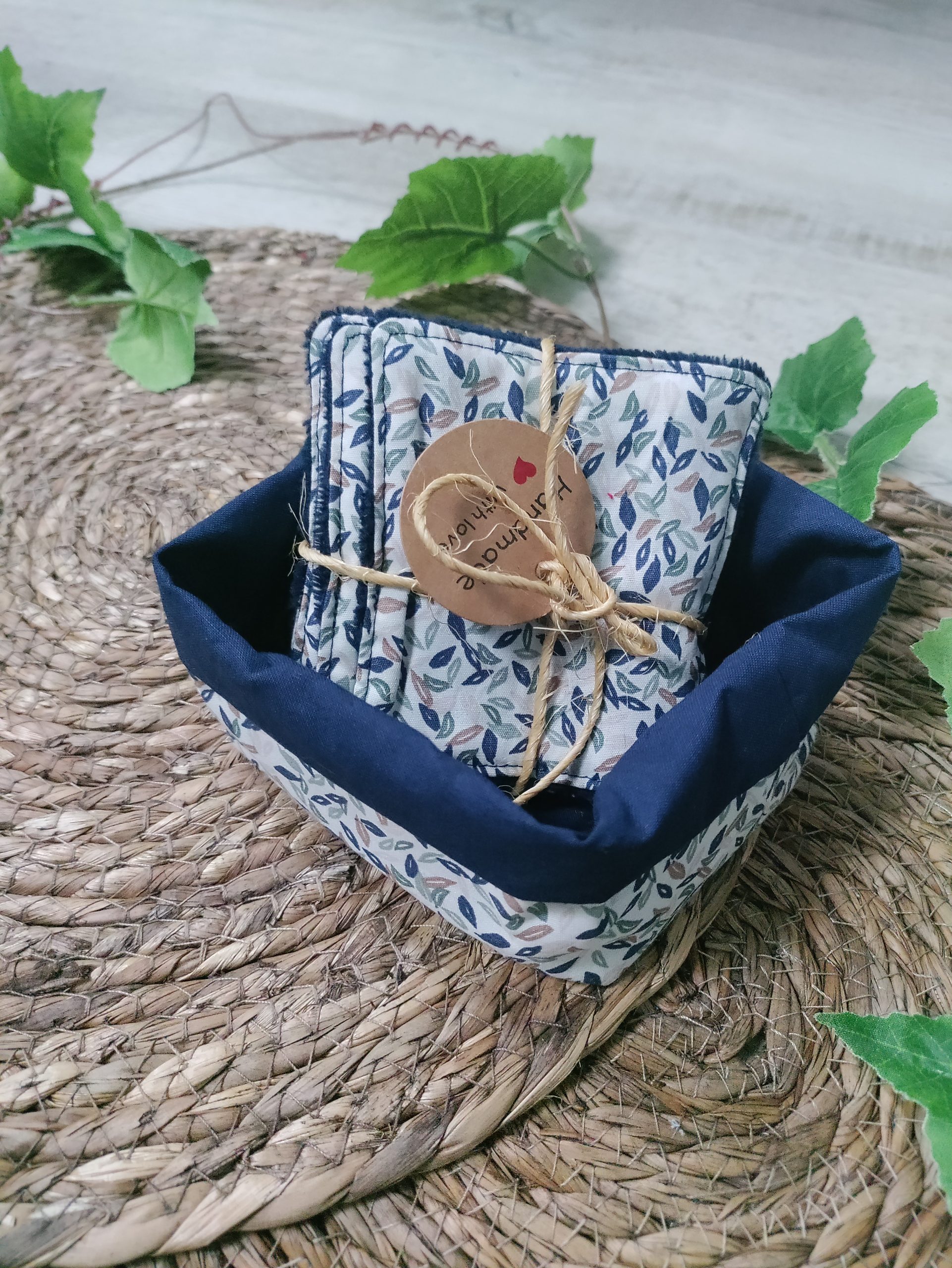 Lingettes démaquillantes Bambou + Panière – Image 18