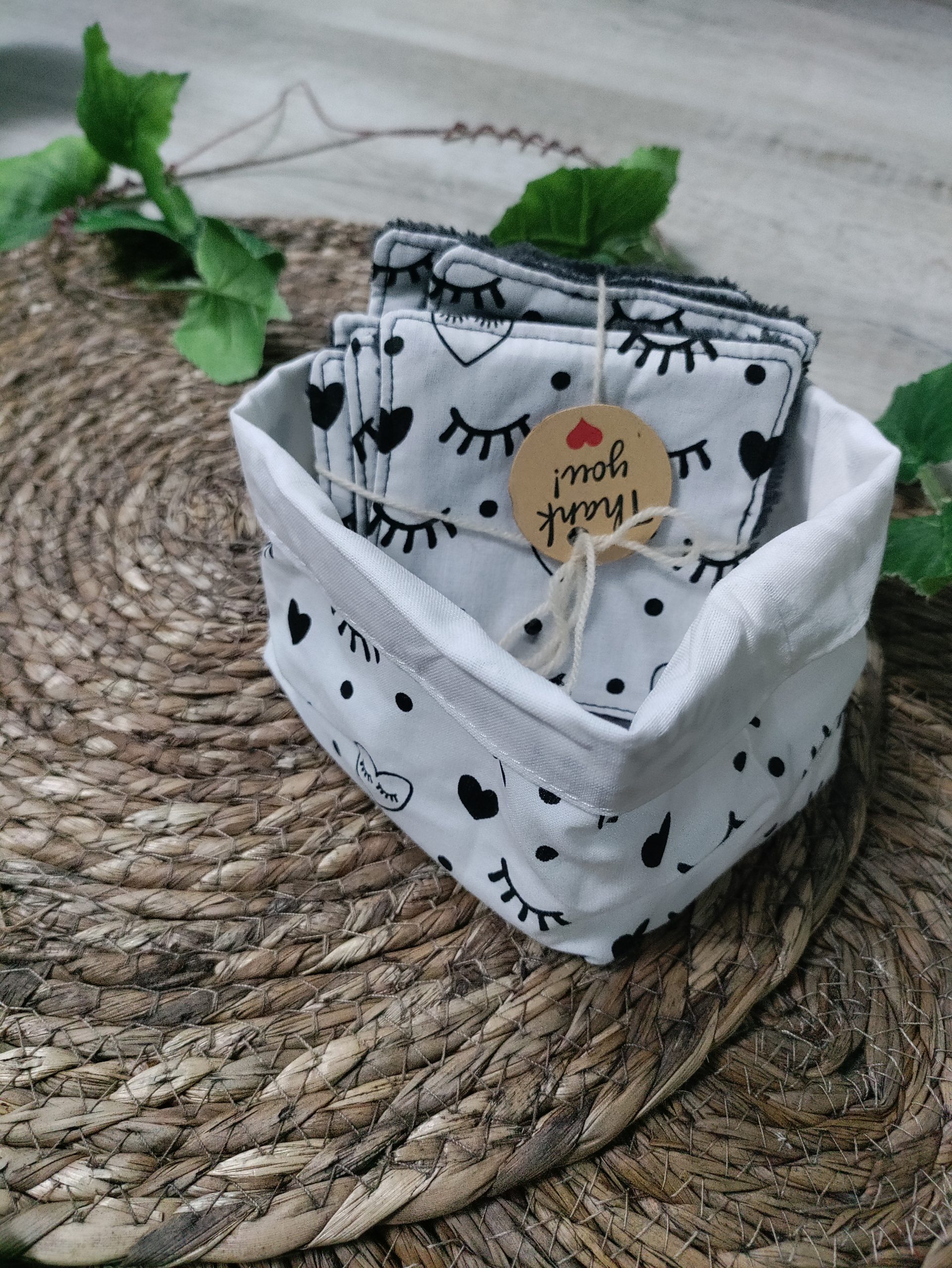Lingettes démaquillantes Bambou + Panière – Image 7